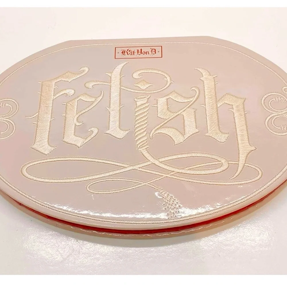 🩷 KAT VON D Fetish 6 SHADE BLUSH & HIGHLIGHTER PALETTE new